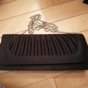 3/$30 Large, Black, Shoulder Clutch
